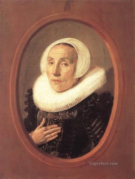 Frans Hals Painting - Anna Van Der Aar retrato del Siglo de Oro holandés Frans Hals
